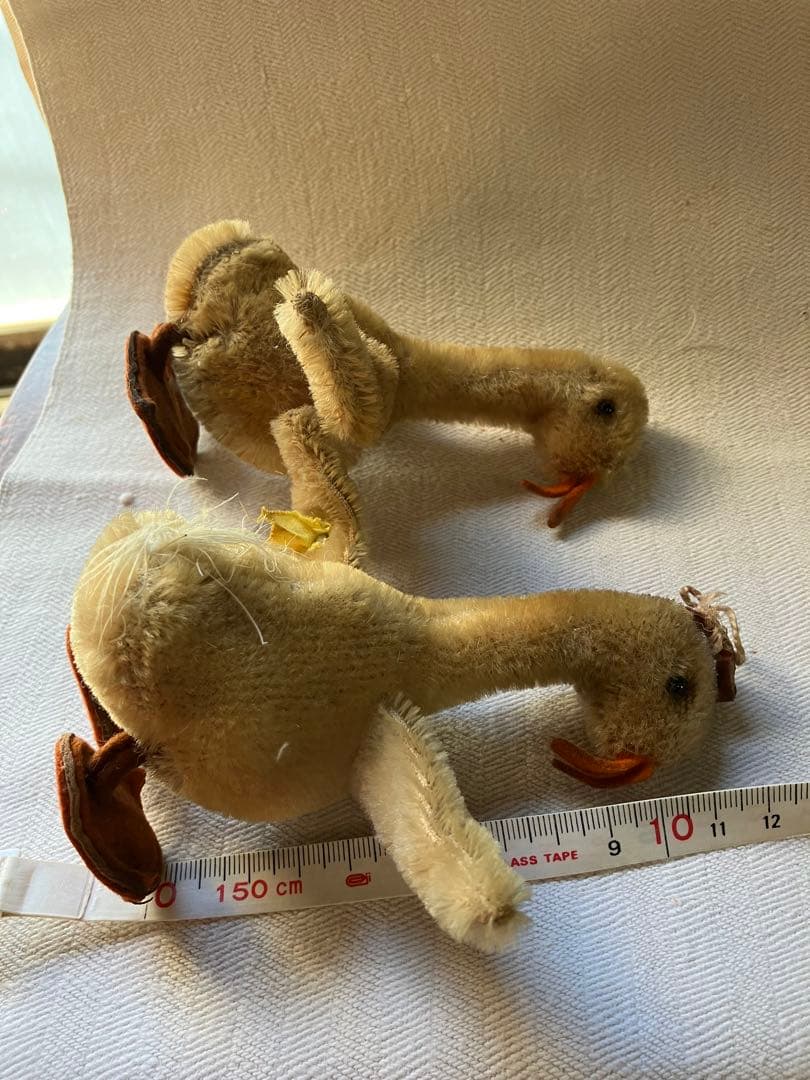 STEIFF DUCK シュタイフ アヒル ヒヨコ 希少 アンティークぬいぐるみ