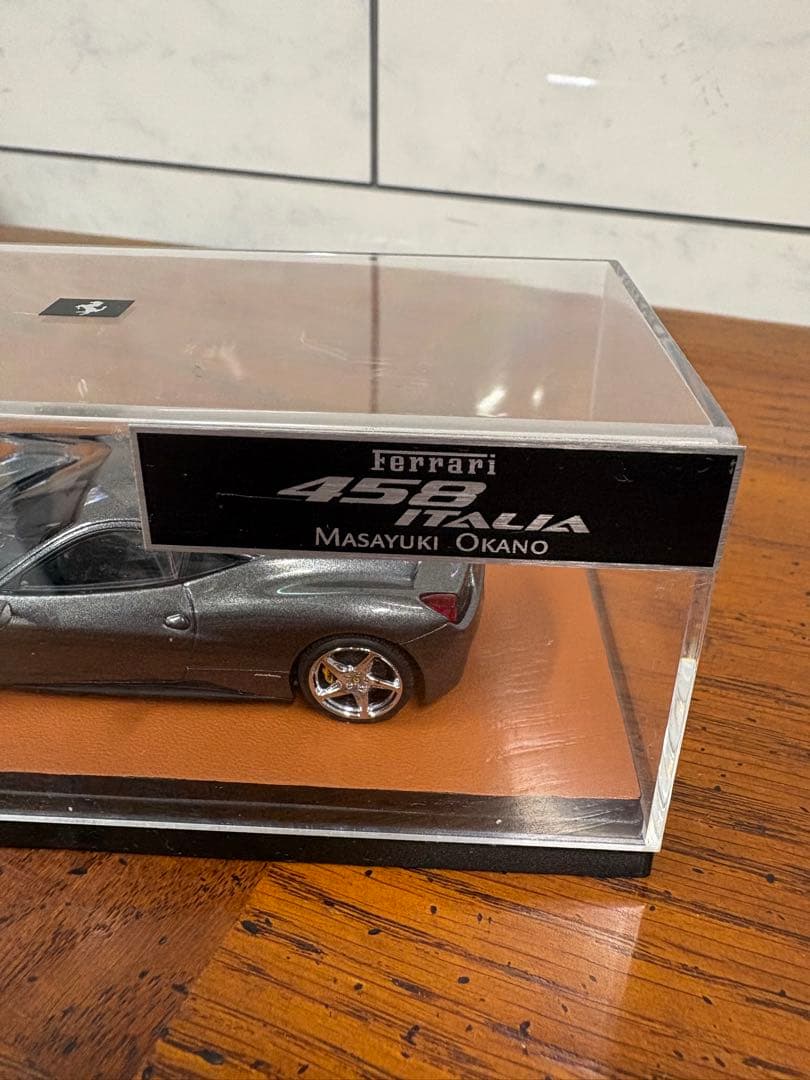 非売品　Ferrari 458 Italia 1/43特注ディスプレイモデル