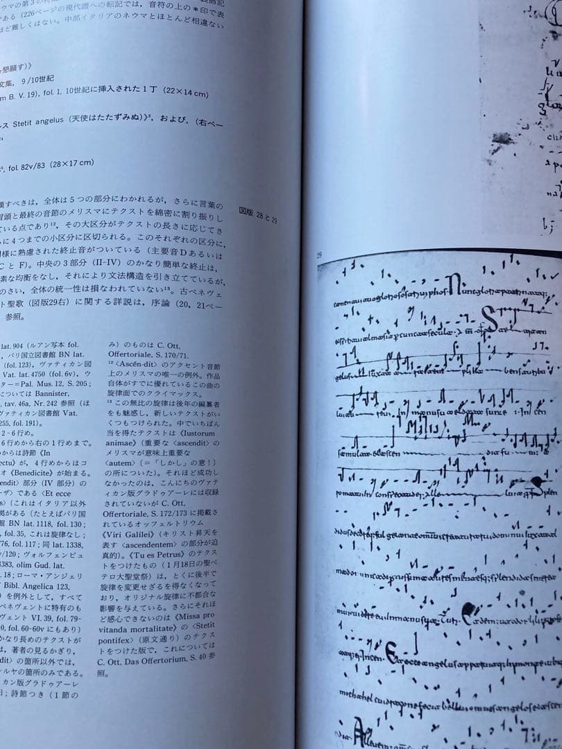 人間と音楽の歴史　記譜法　2冊セット　★