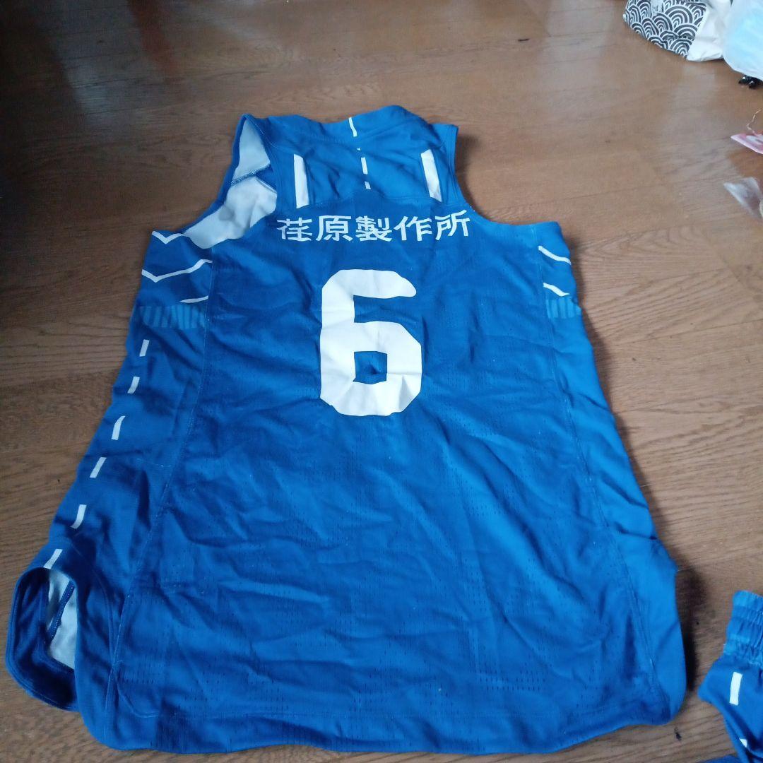 東京羽田ヴィッキーズユニフォーム上下6番星澤選手アンダーアーマー