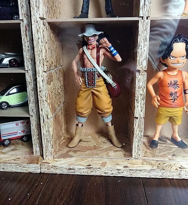 2個セット・送料無料・ワイド・トミカOSBガレージ・トミカ収納棚・コレクション