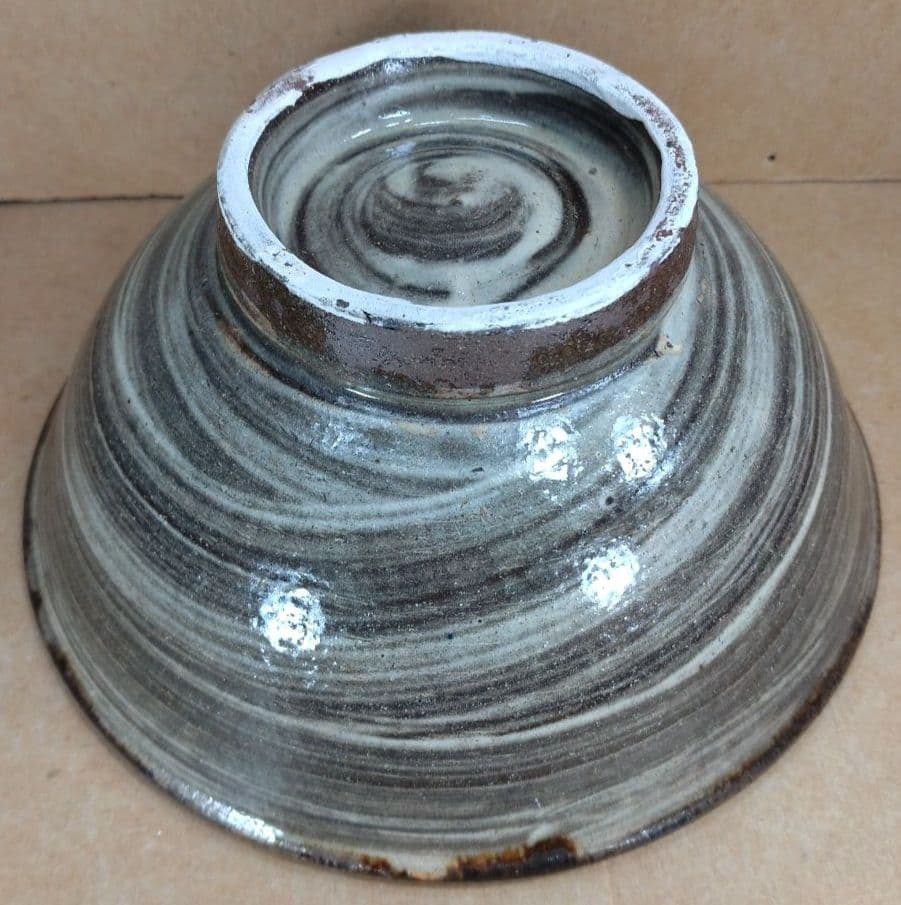 浮舟！他の方は買わないで。最高傑作【本物保証】金城次郎 壷屋焼 魚文茶碗