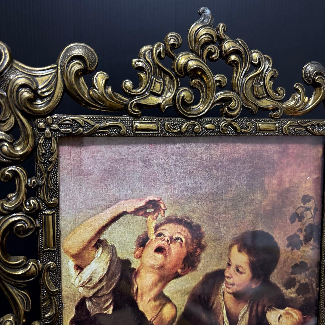 絵画フォトフレーム金属製イタリア製