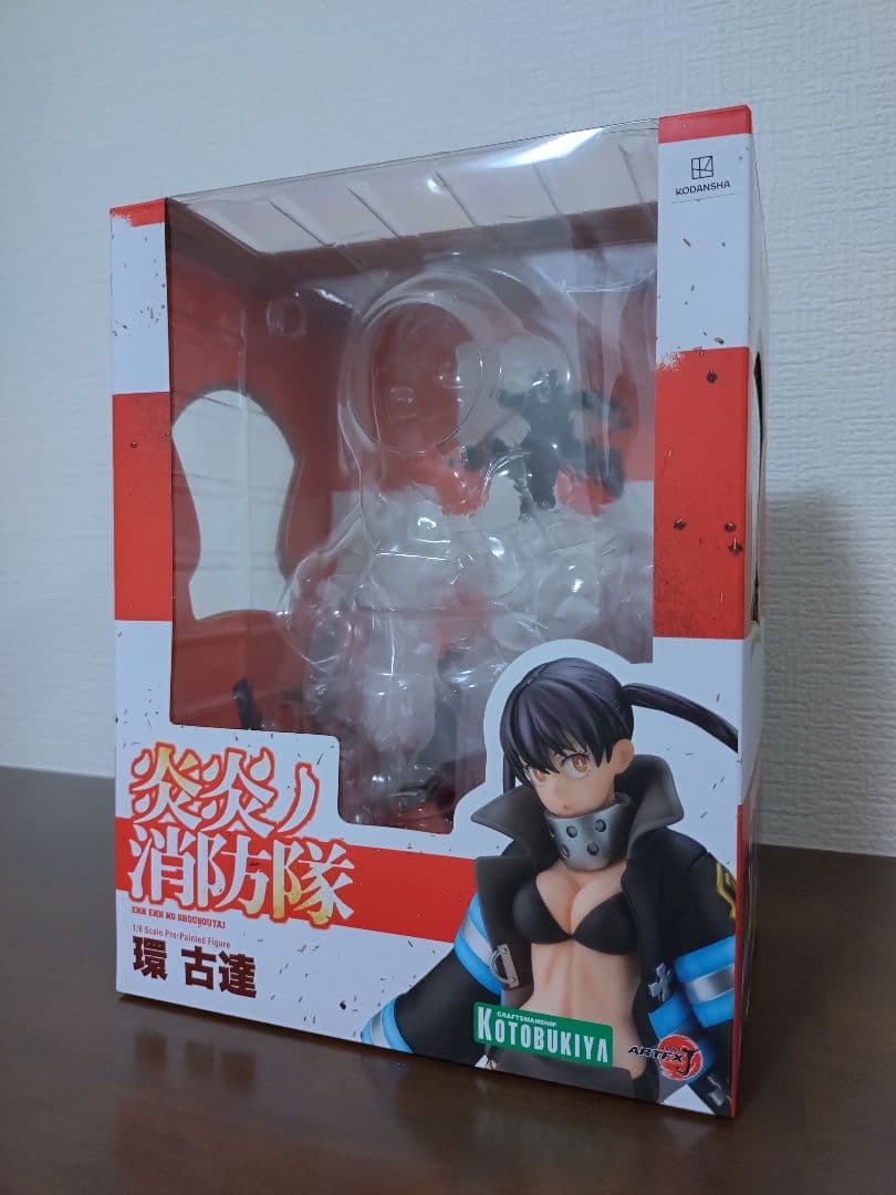 炎炎ノ消防隊　環古達　コトブキヤ　ARTFX J 1/8 スケール　フィギュア