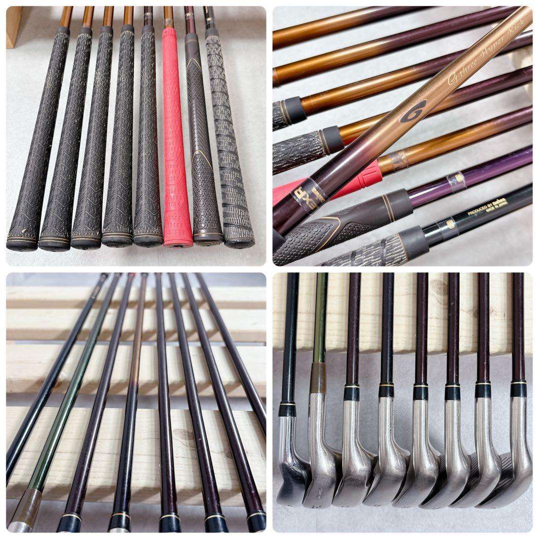 V951 ヤマハ 他 ゴルフクラブ メンズ フルセット インプレスX 黒 初心者