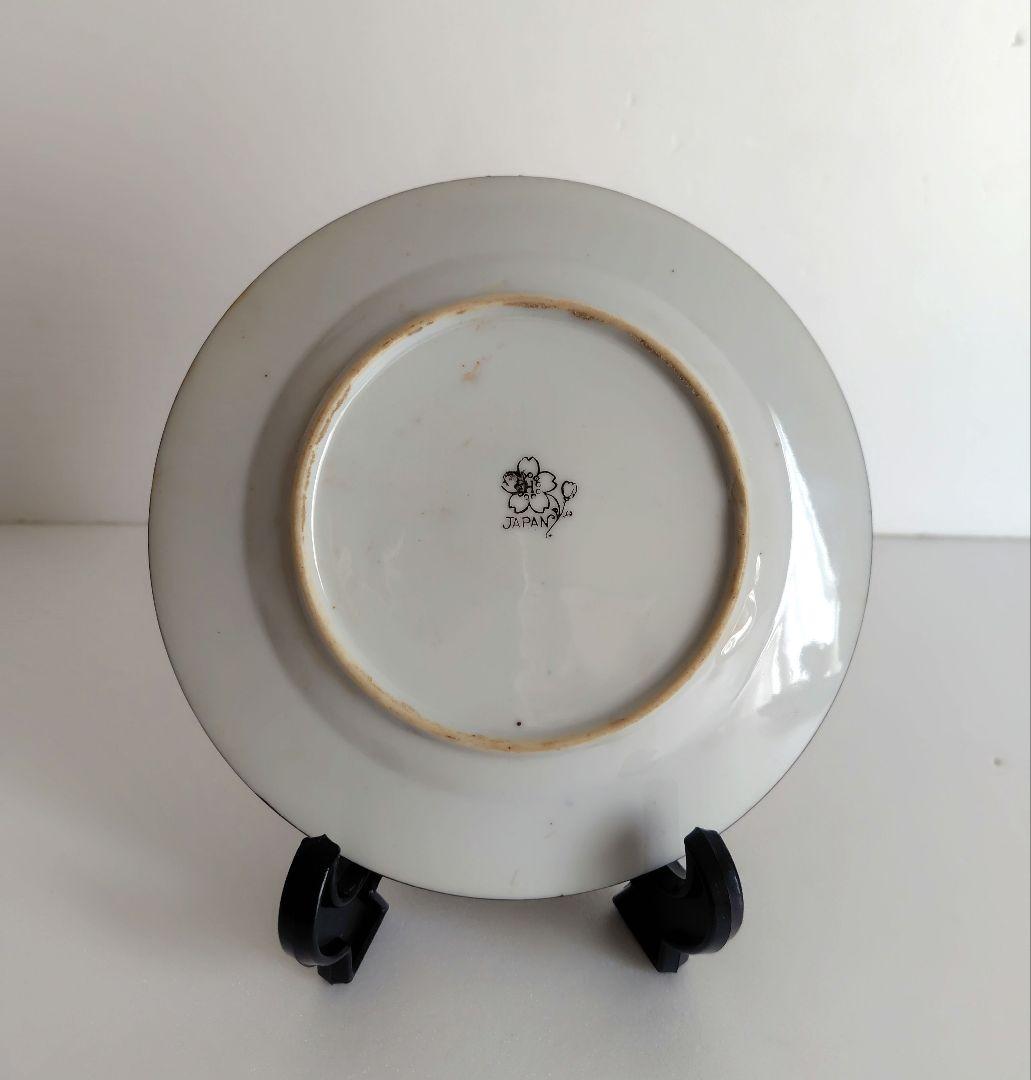 アンティーク　龍皿 2枚セット『MARUKU CHINA』『堀田雄商店』ドラゴン