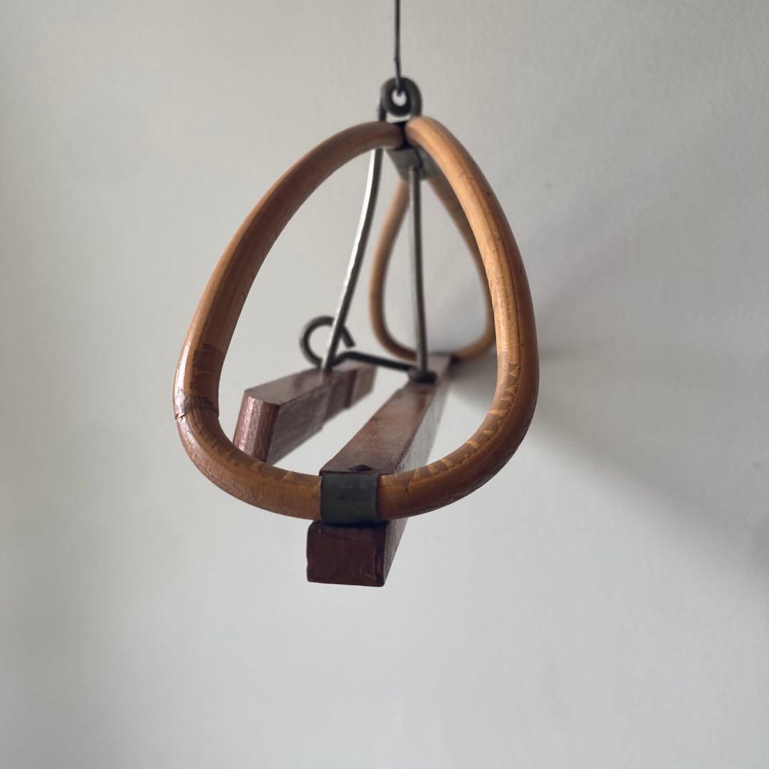 ビンテージバンブーハンガー着物大正時代　レトロ　1940年代　雑貨アトリエレア