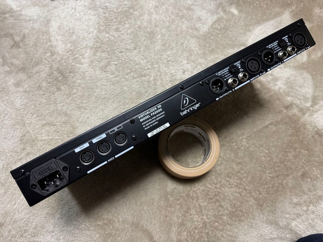 配信機器・PA機器・レコーディング機器 BEHRINGER VIRTUALIZER FX2000