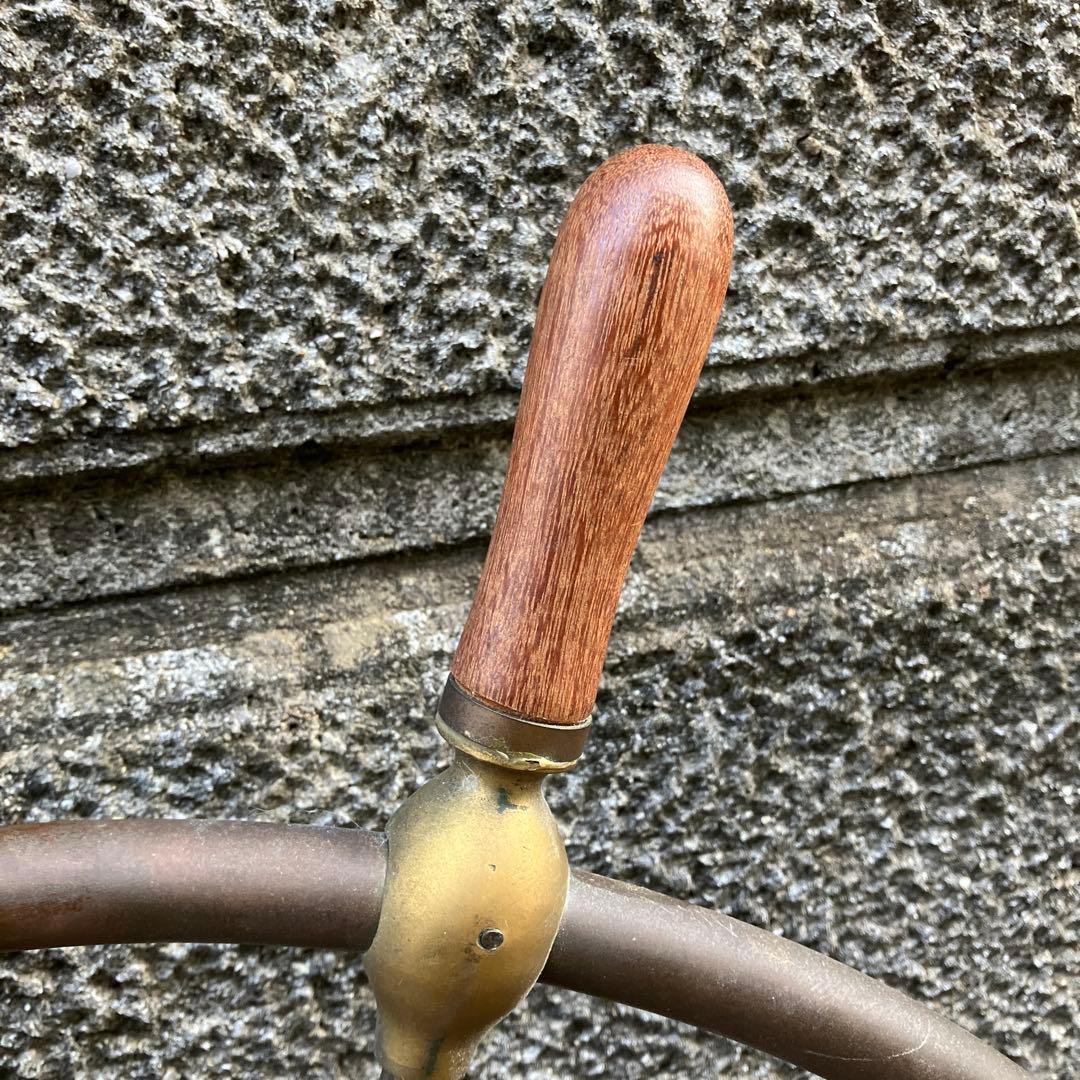 希少　船舶　John Hastie & Co. Ltd 舵輪　アンティーク　真鍮