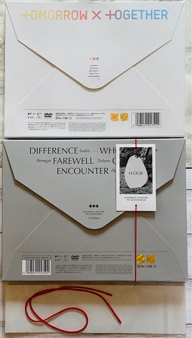 TXT フォトブック H:OUR 2セット DVD アコーディオン ヨンジュン