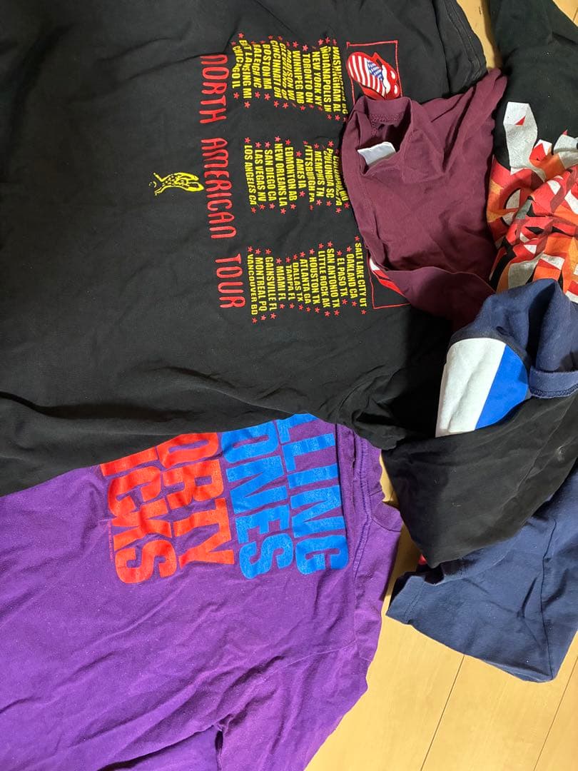 激レア！ローリング・ストーンズ Tシャツ7枚セット