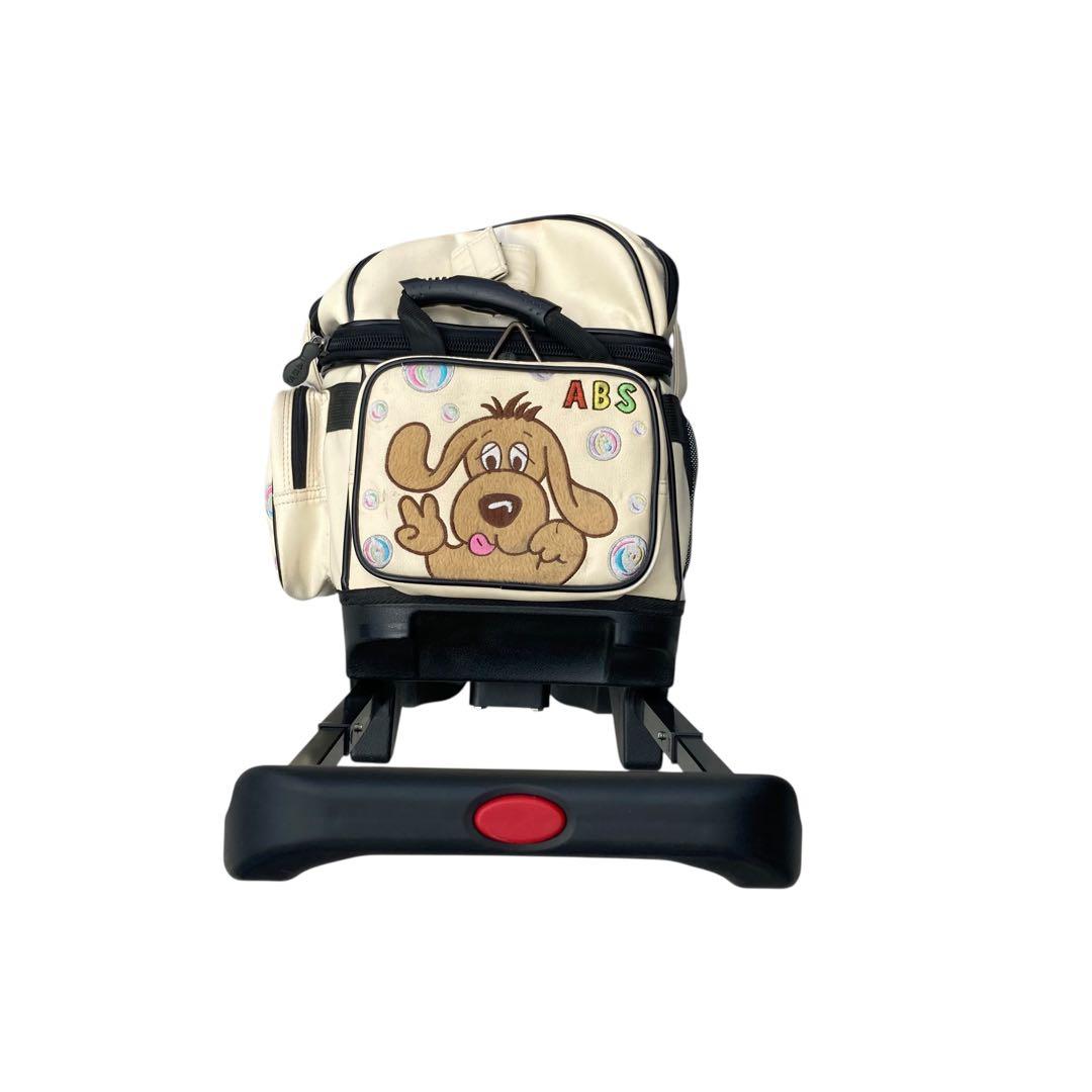 レア　Doggy 犬　わんちゃん　ボウリング用バッグ ABS PRO-am 白色