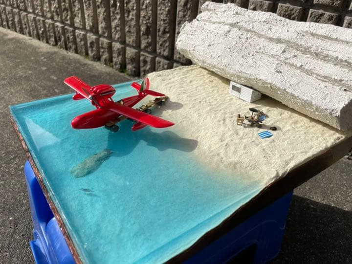 ポルコ の隠れ家　ポルコ のアジトジオラマ