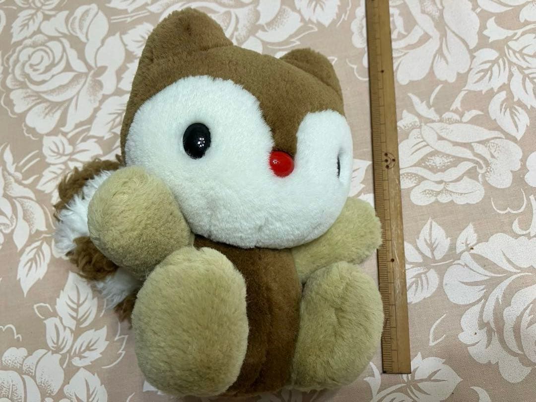 平成レトロ　たらいぐまのらんどりー　ぬいぐるみ　サンリオ