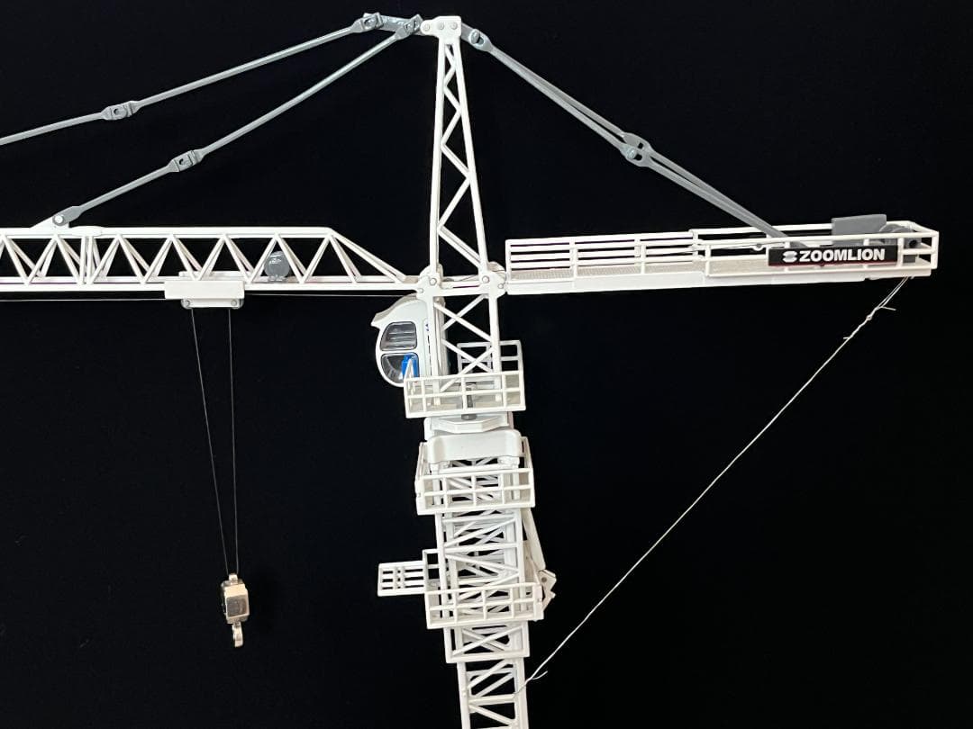 ZOOMLION 1/72 中連重科 Tower Crane タワークレーン箱付