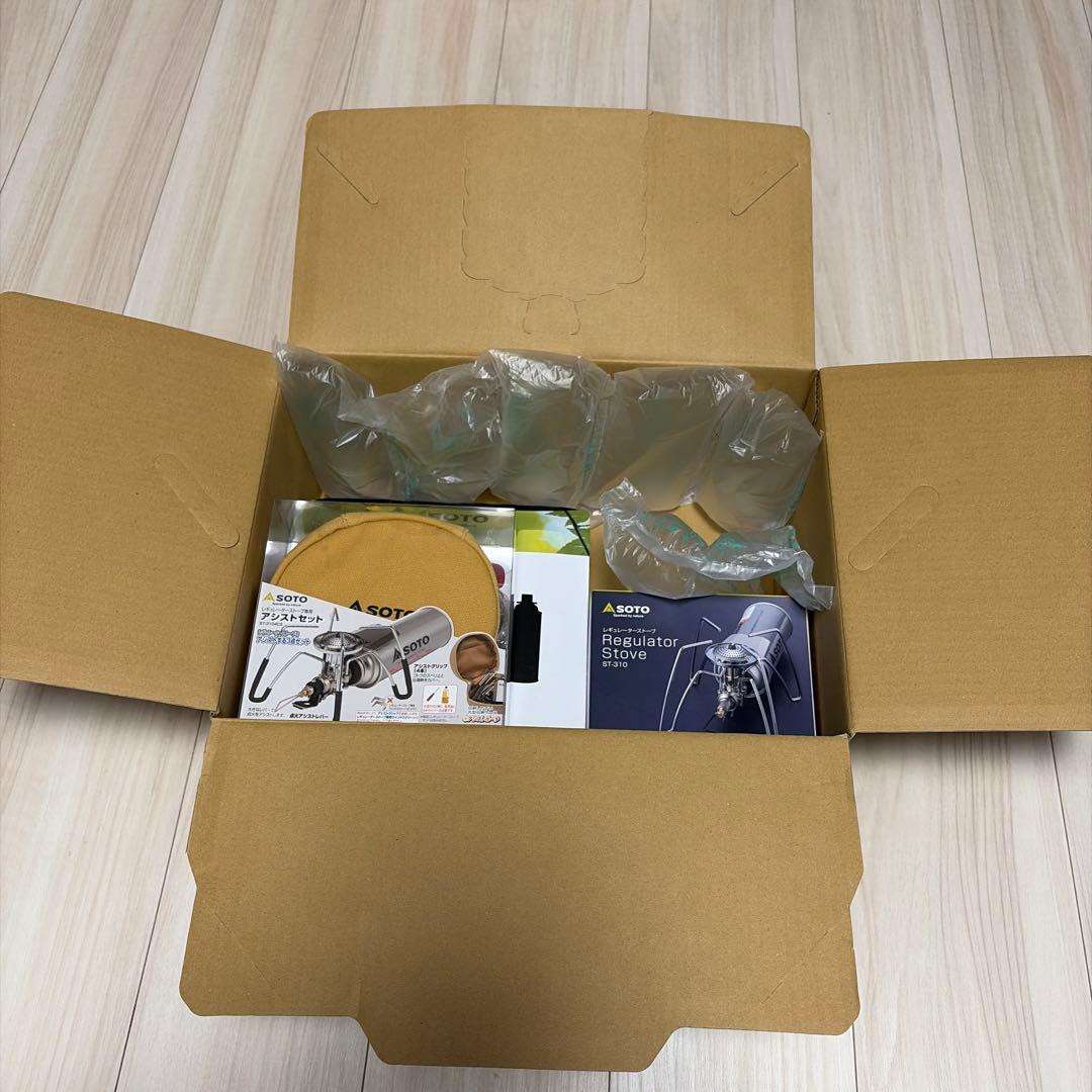 専用【新品】SOTO レギュレーターストーブ ST-310 アシスト ガスセット