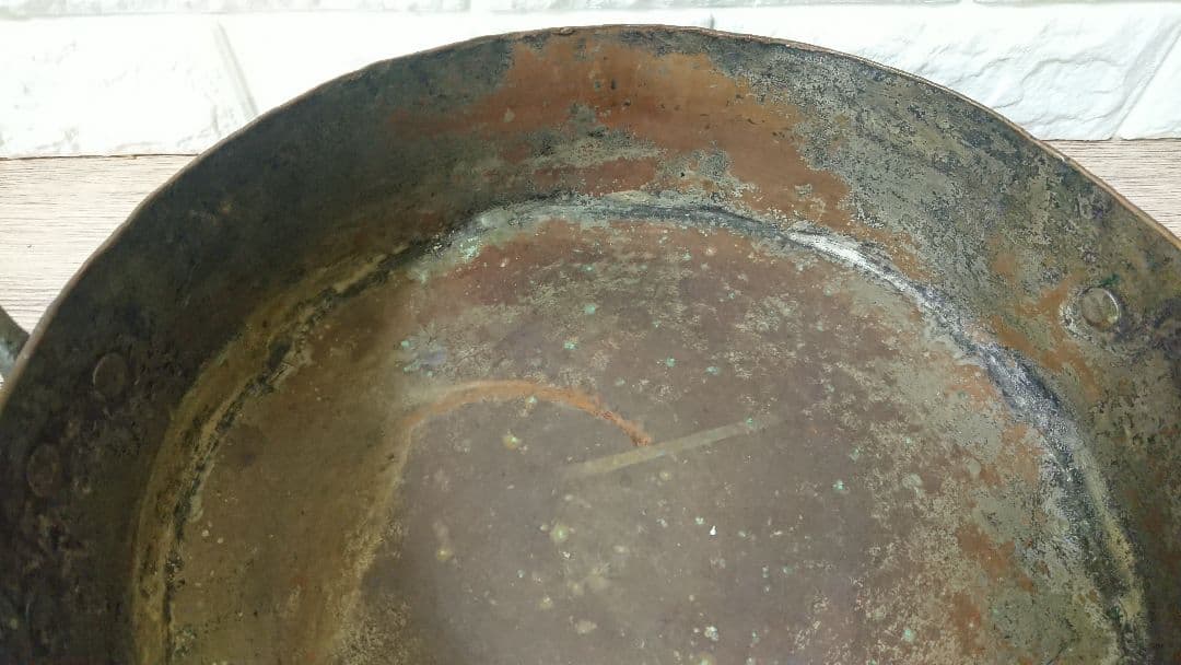 超稀少 帝国 ホテル 銅鍋 業務用 アンティーク 骨董 刻印 入り