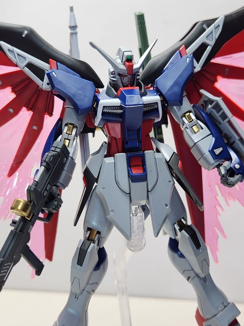 RG アカツキガンダム＆シラヌイパック / HG デスティニー&ゼウスシルエット