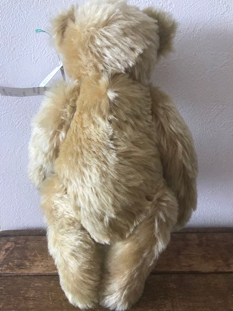 シュタイフ　１９０６年復刻盤　テディベア　ヴィンテージ ベア　白タグ黒文字