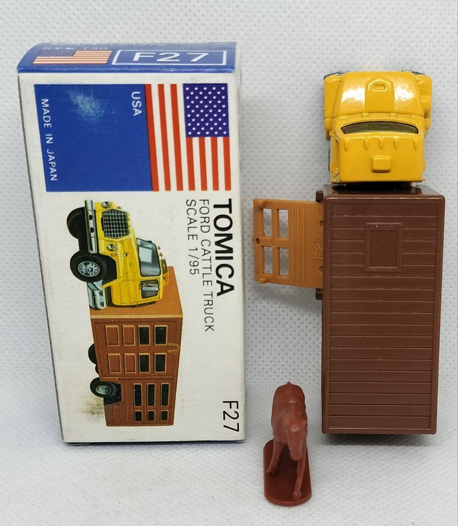 ⚠️入手困難《青箱トミカF27-2-2》フォードキャトルトラック 未使用美品