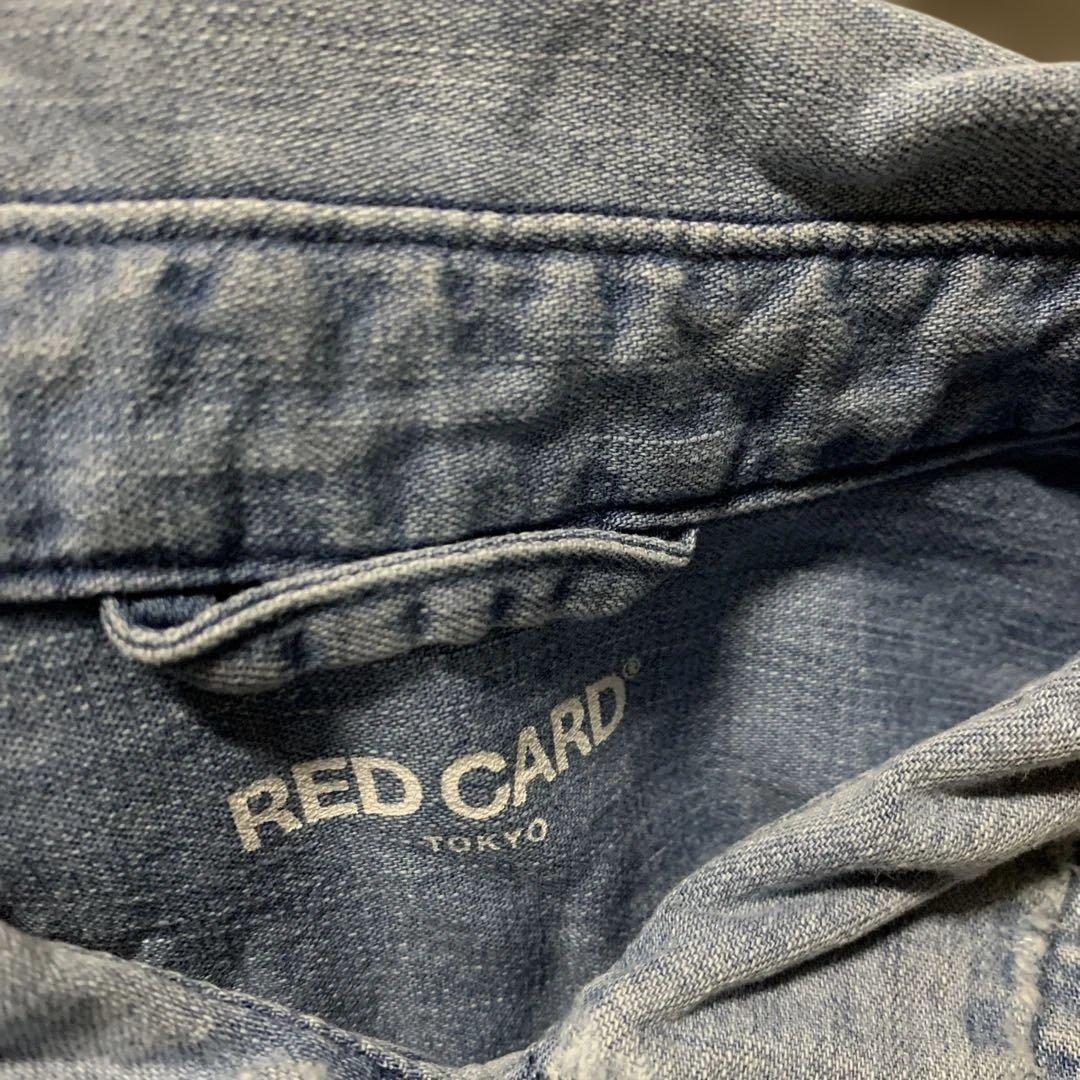 【新品】red card ライトブルー デニムジャケット