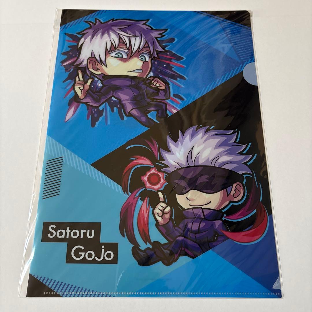 呪術廻戦　モンスト　コラボ　クリアファイル　5種　七海　野薔薇　五条　伏黒　虎杖