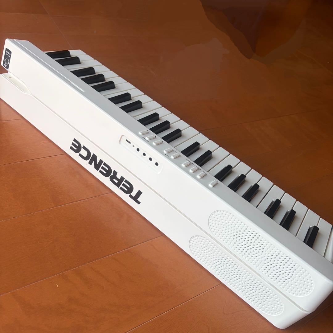 214TERENCE 電子ピアノ 88鍵盤 折り畳み式 キーボード V20
