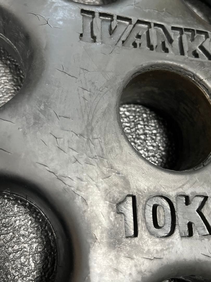 IVANKO 10KG バーベルプレート 2個セット