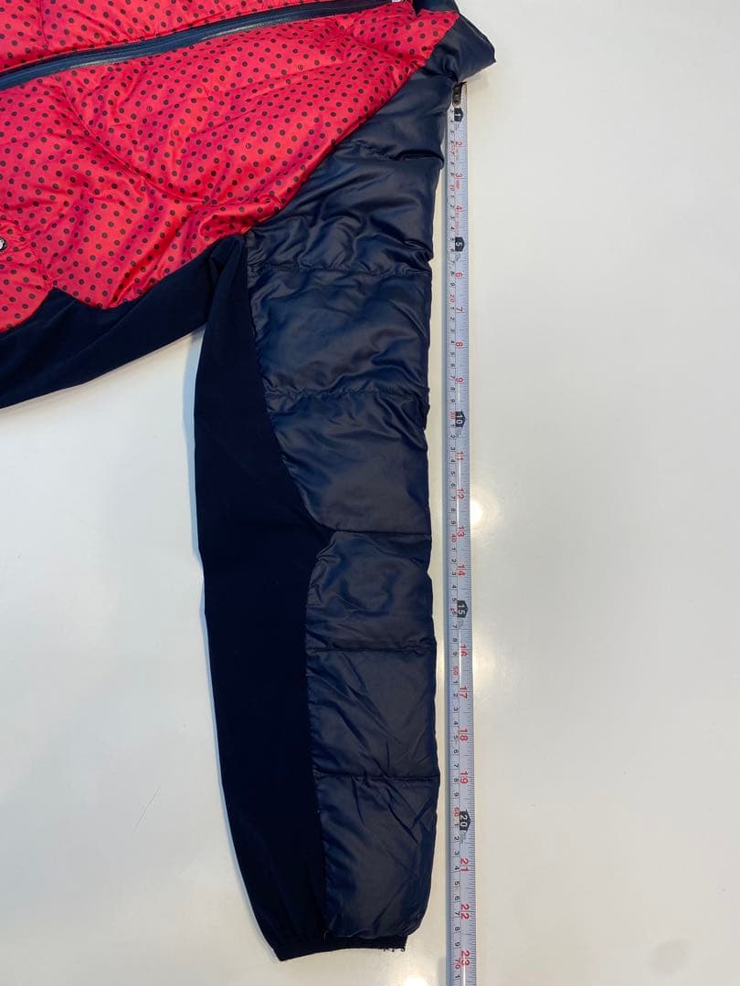 PEARLY GATES ドット柄ダウンジャケット レディースsize M