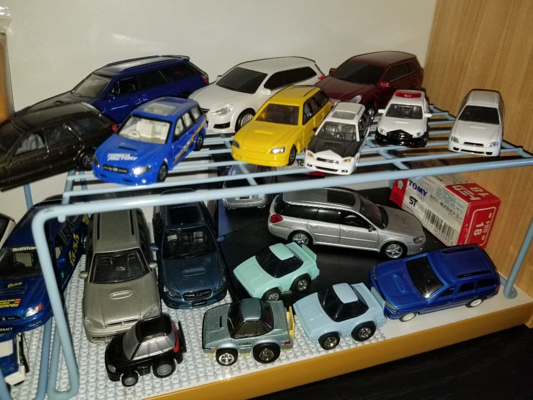 レガシィツーリングワゴンミニカーセット他