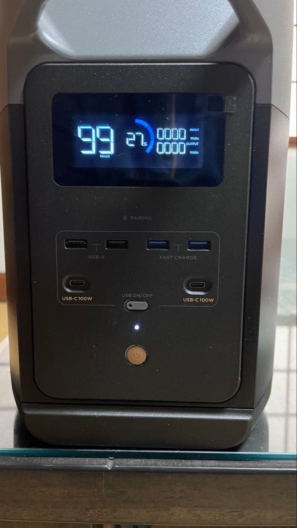 発電機・ポータブル電源 EcoFlow DELTA 2