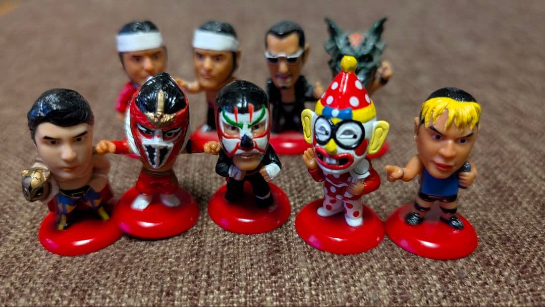 プロレスラー フィギュア10体セット　と渕正信