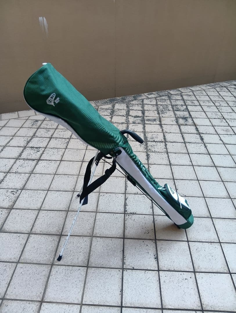 美品★BEAMS GOLF スタンド付きキャディバッグ 緑グリーン