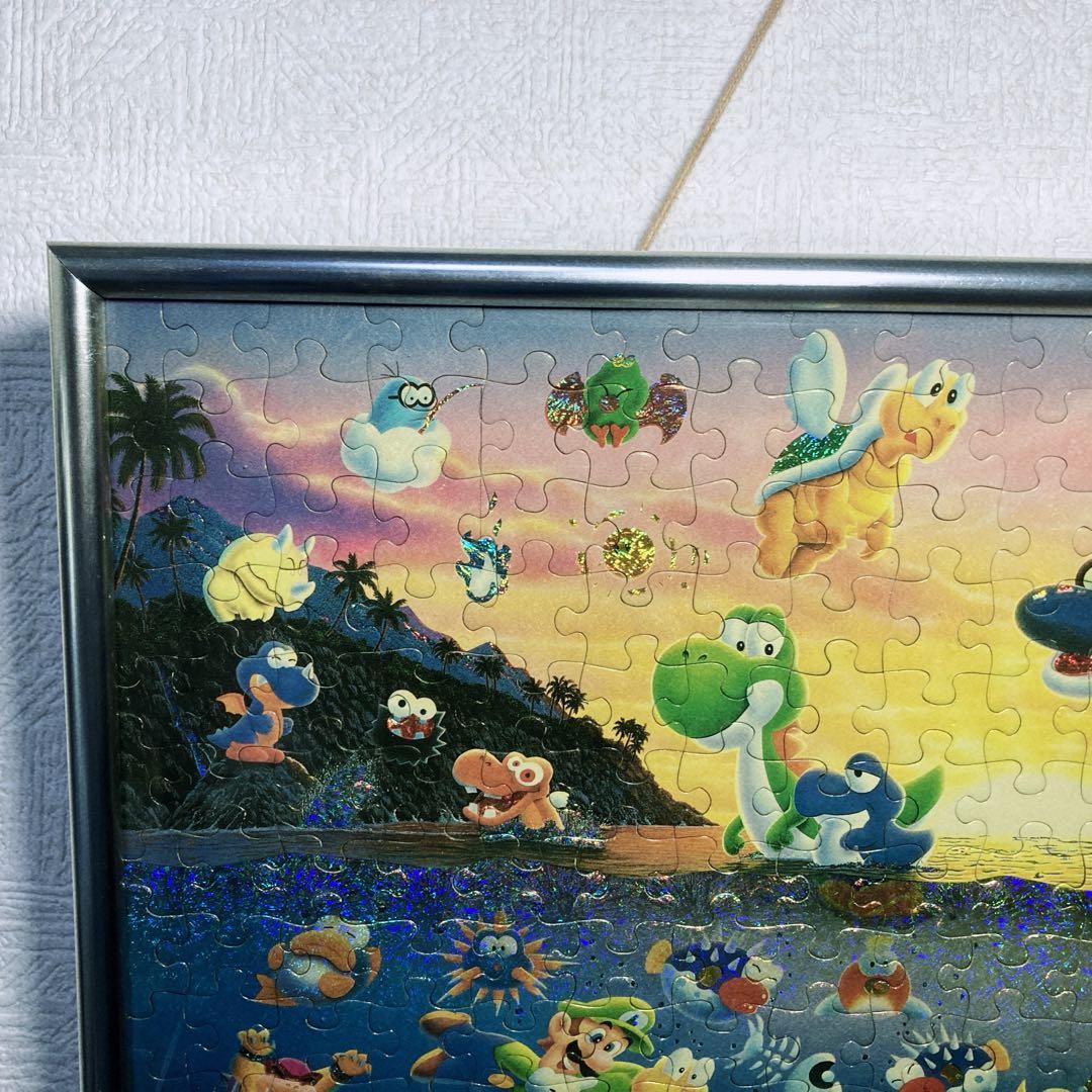 スーパーマリオワールド　マリオアドベンチャー　南の島　ジグゾーパズル完成品