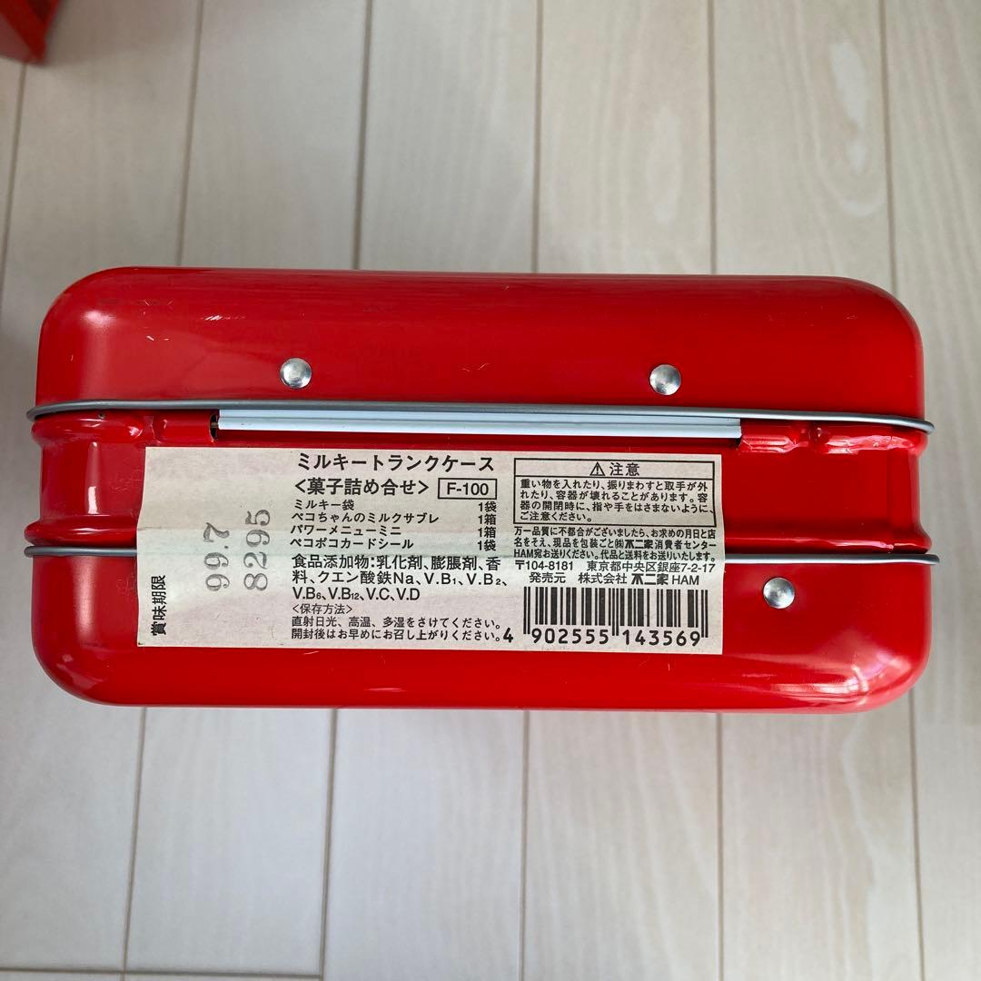 不二家ペコちゃん☆スチール缶セット☆平成レトロ