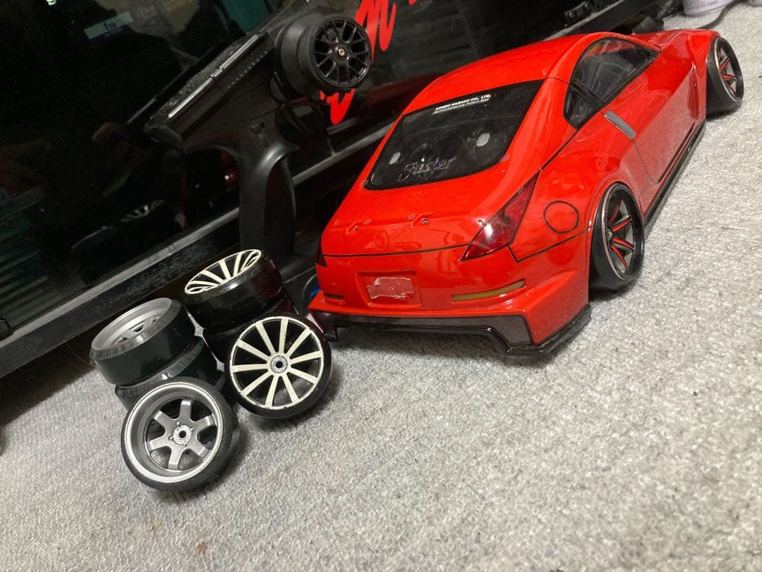 TT01 MRCコンバージョン プロポ付き