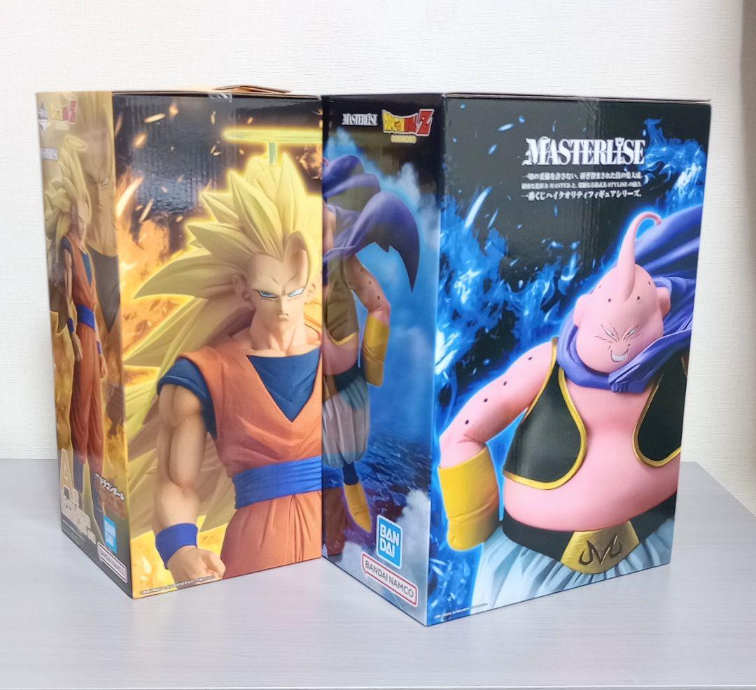 一番くじ　ドラゴンボール　A賞　超サイヤ人3　孫悟空　ラストワン　魔人ブウ　2種