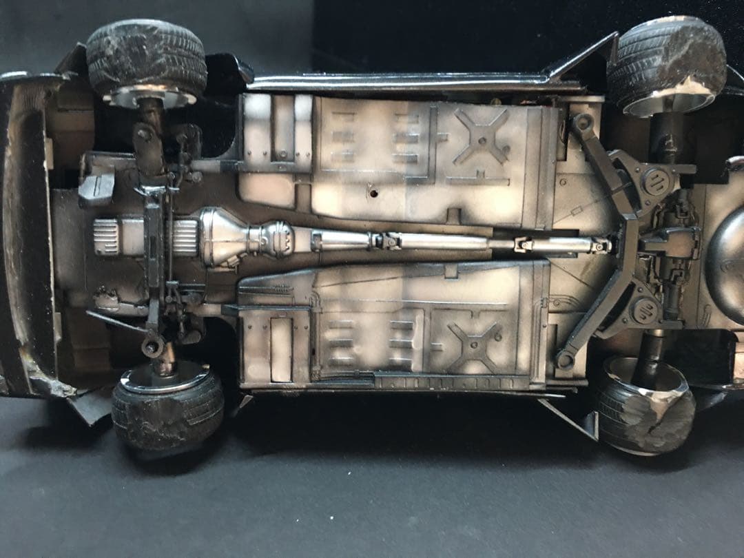 旧車プラモデル完成品コスモAPアオシマ