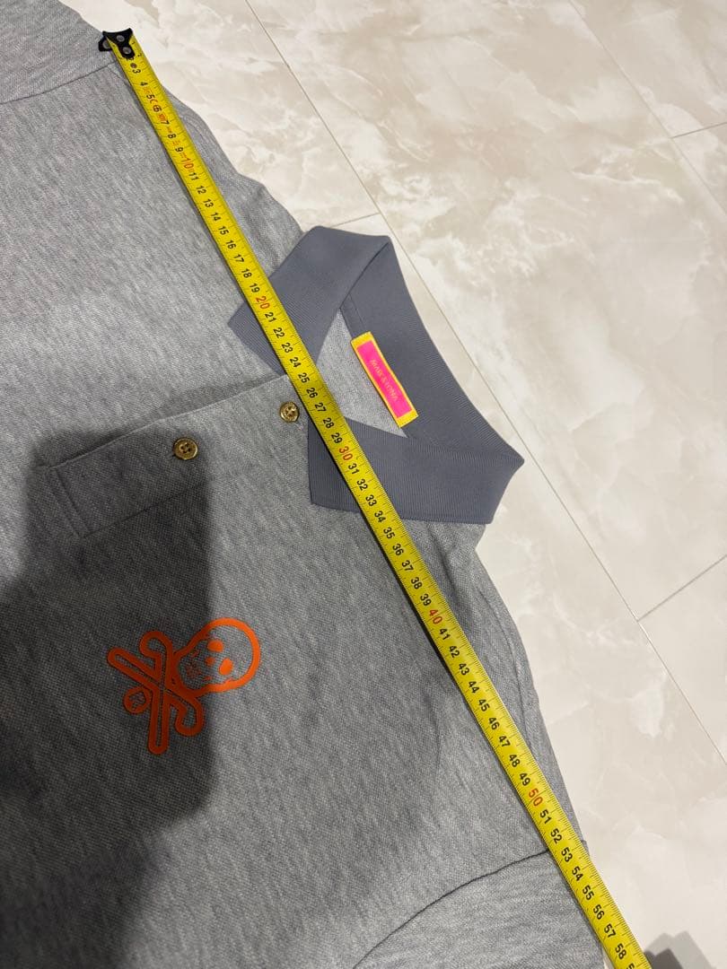 MARK & LONA グレーポロシャツ