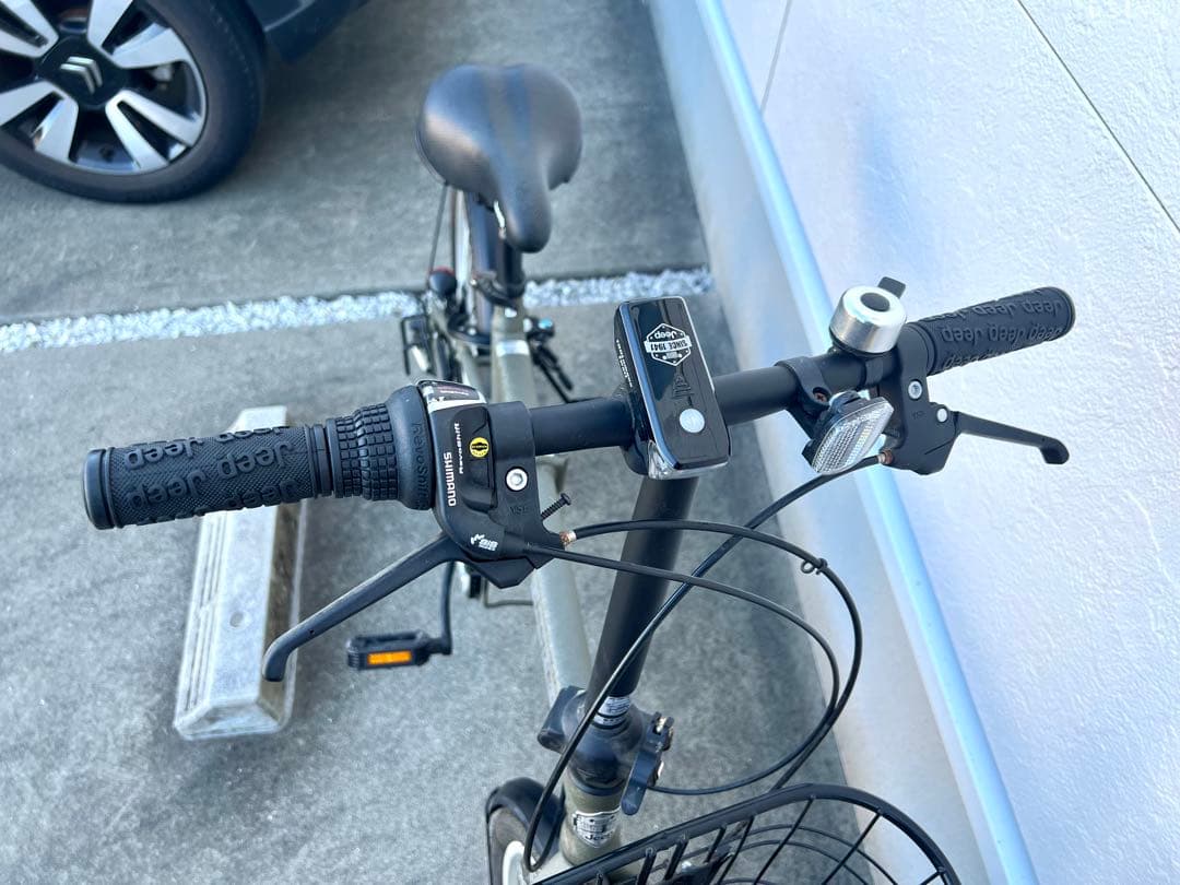 Jeep 折り畳み自転車 20インチJE-206G オリーブグリーン