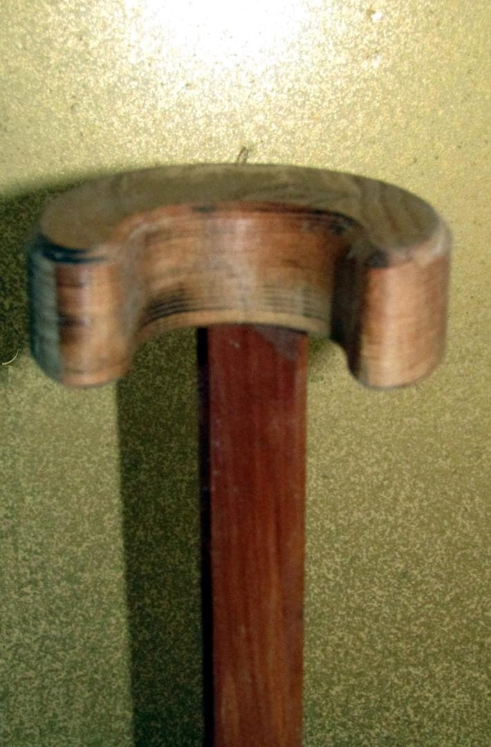 ◆ 別注　木造 薩摩琵琶設置用 欅琵琶架 邦楽器　弦楽器  鑑賞用 ◆