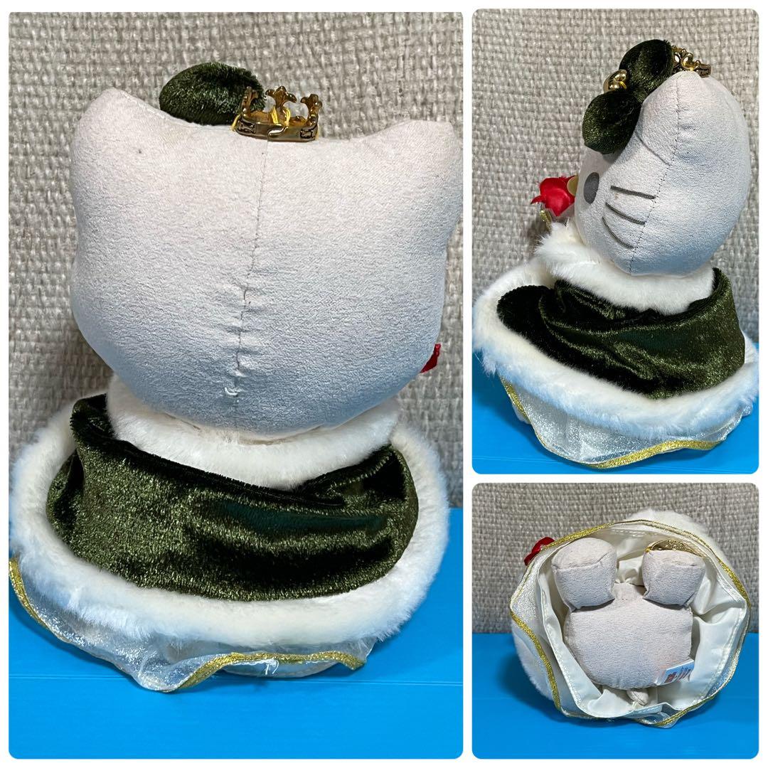 ハローキティぬいぐるみ ビンテージドールコレクション 赤青ゴールド緑　激レア品