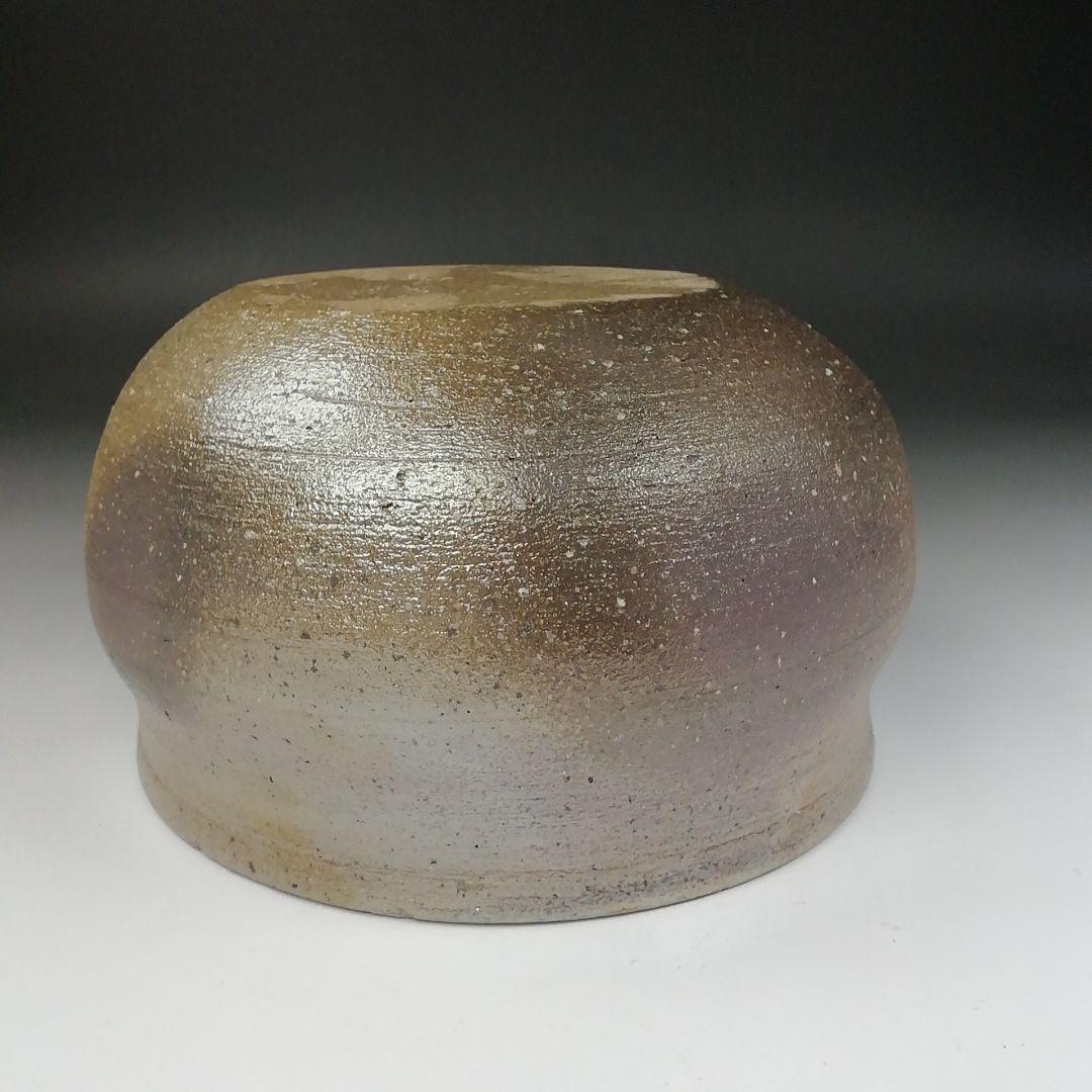 Ｔ４８２　建水　『石倉焼』『斎籐清祥 作』　共箱　茶道具