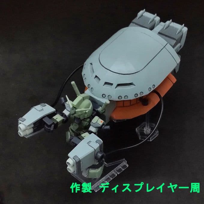 ガンダム ジオン鹵獲仕様 シャリアブル機 ブラウブロ型バックパック装備