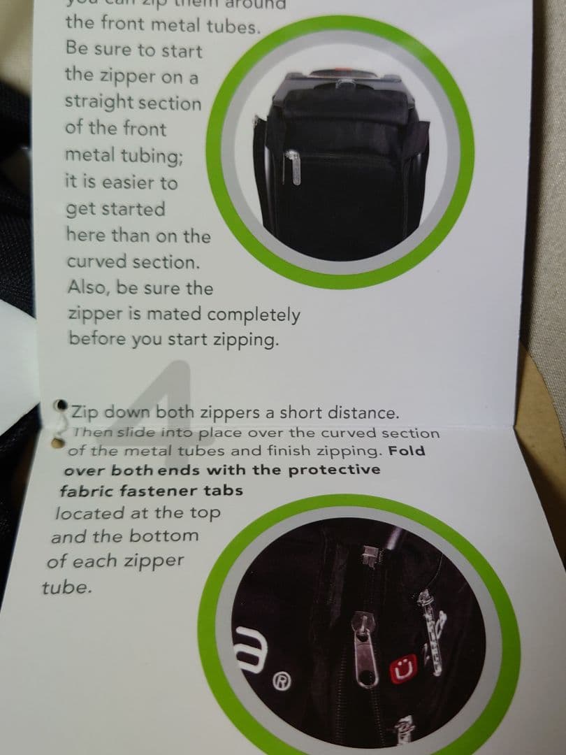 ZÜCA ブラック キャリーケース バッグのみ