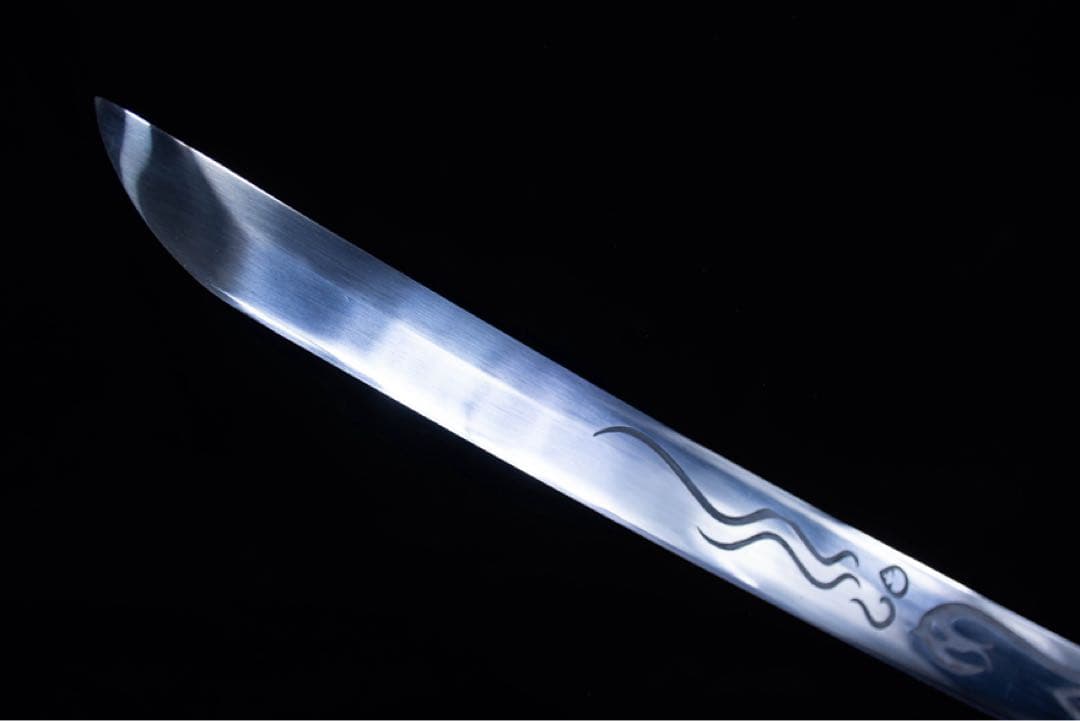 斬竜-高性能マンガン鋼 模造刀 居合刀 武士道 武具 漢剣 唐刀 手鍛造打