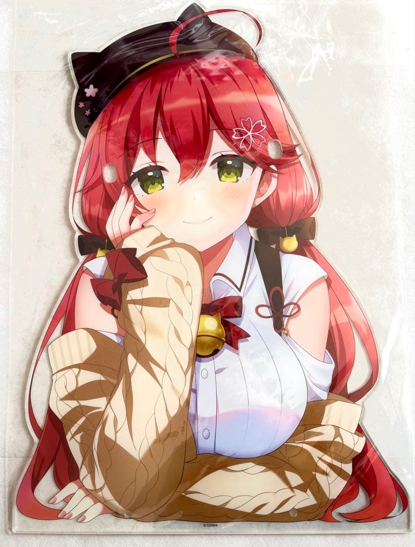 【未開封】さくらみこ BIGアクリルメガネ掛け