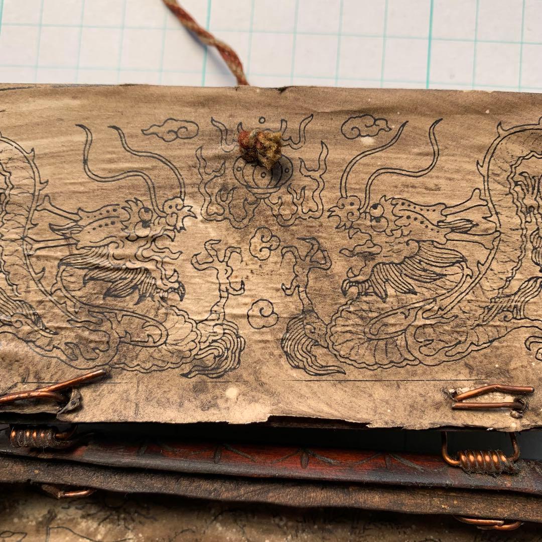 中国の古い木箱