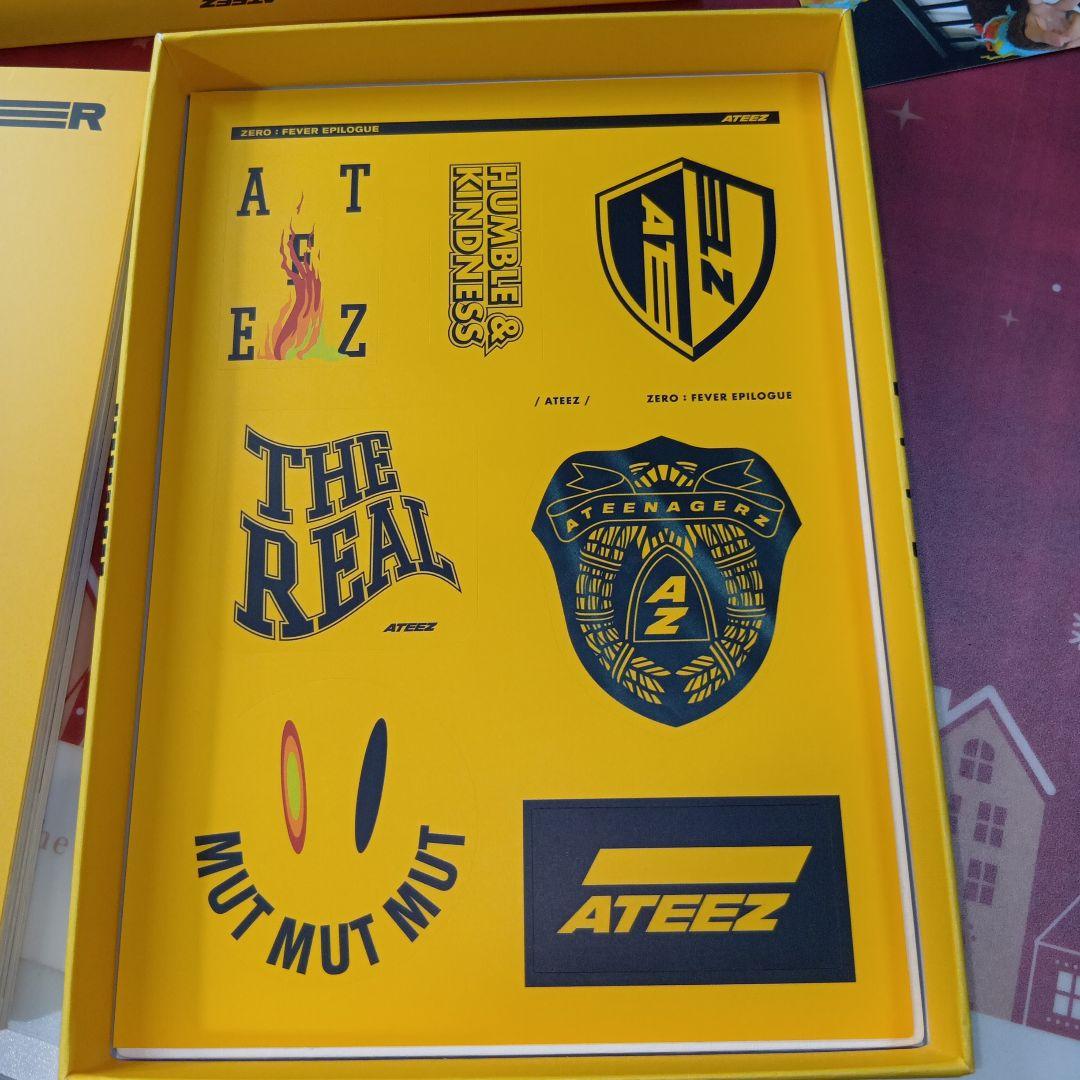 ateez　プロモアルバム　非売品　サイン入り　メッセージ入り　レア　美品