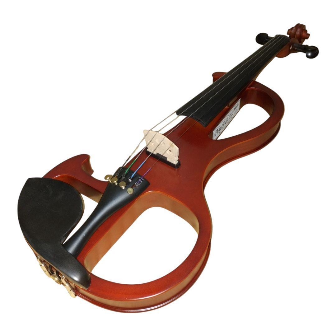 美品 PLAYTECH PSV100BR エレクトリックバイオリン 4/4サイズ